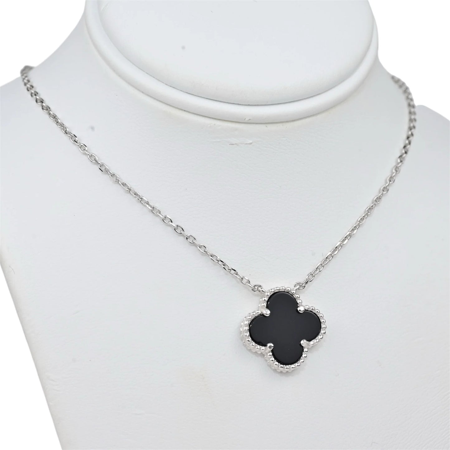 Necklace Silver 925 Clover Pendant