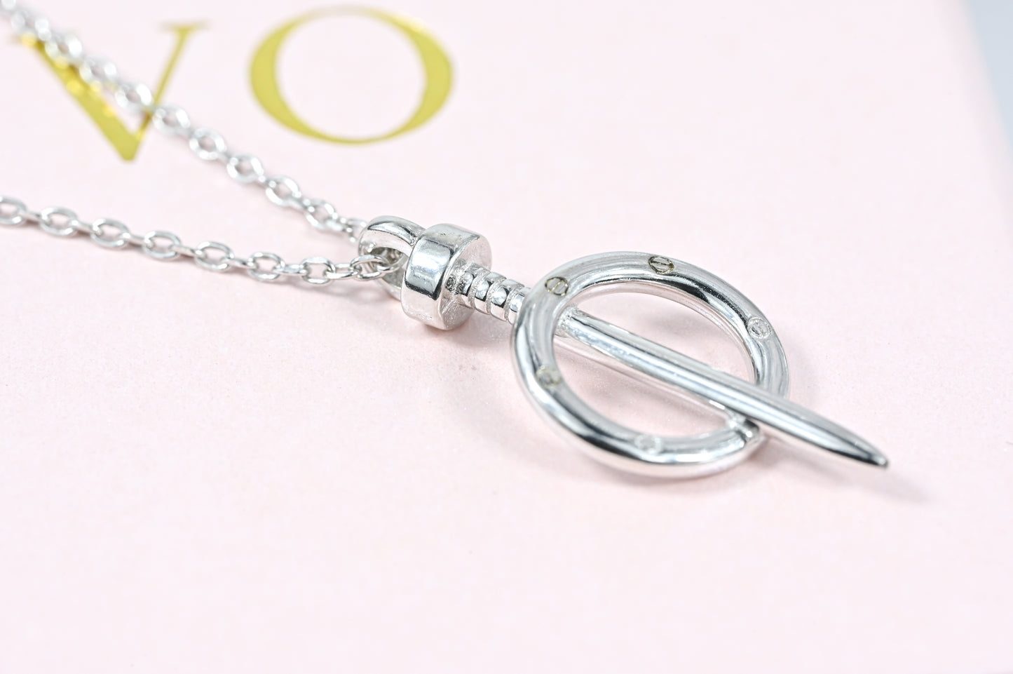 Nail Dagger Pendant Necklace