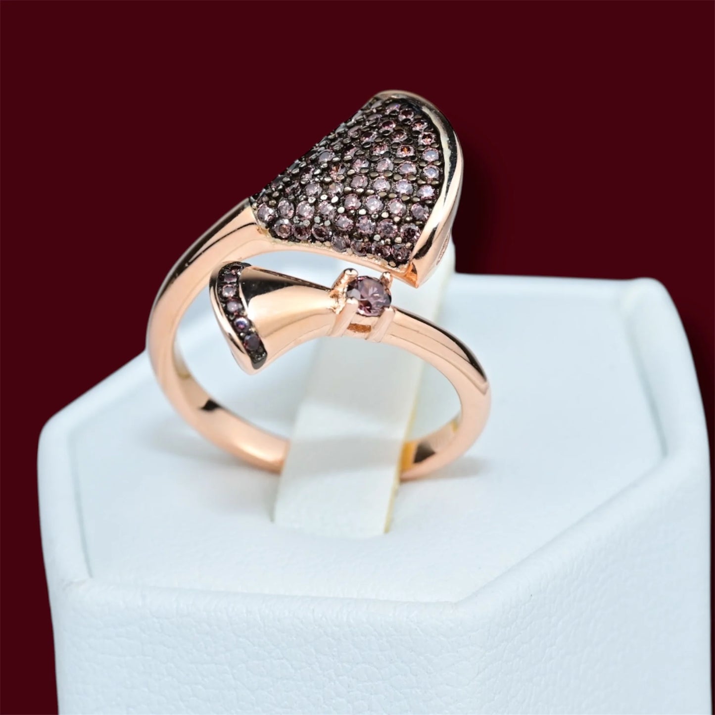 Ring Silver 925 Rose Gold Plated