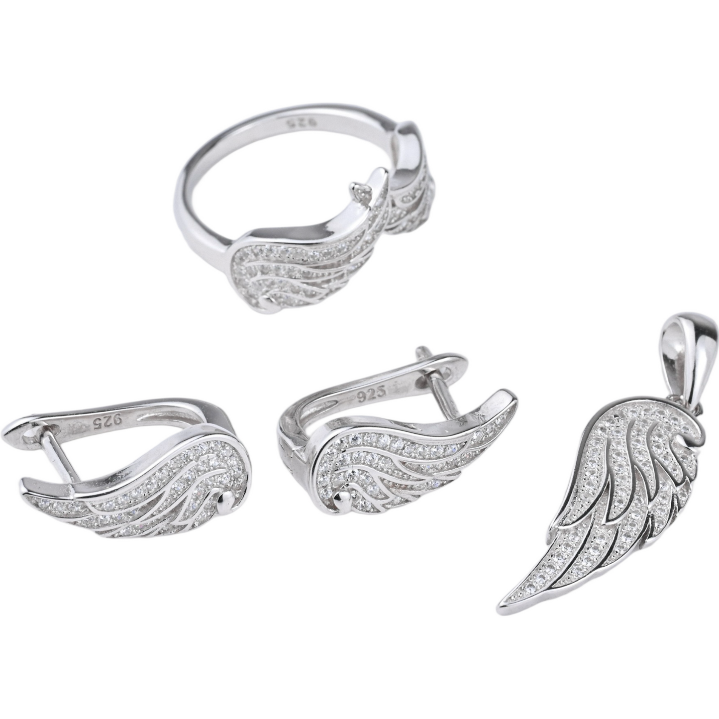 Angel Wings Jewelry Set