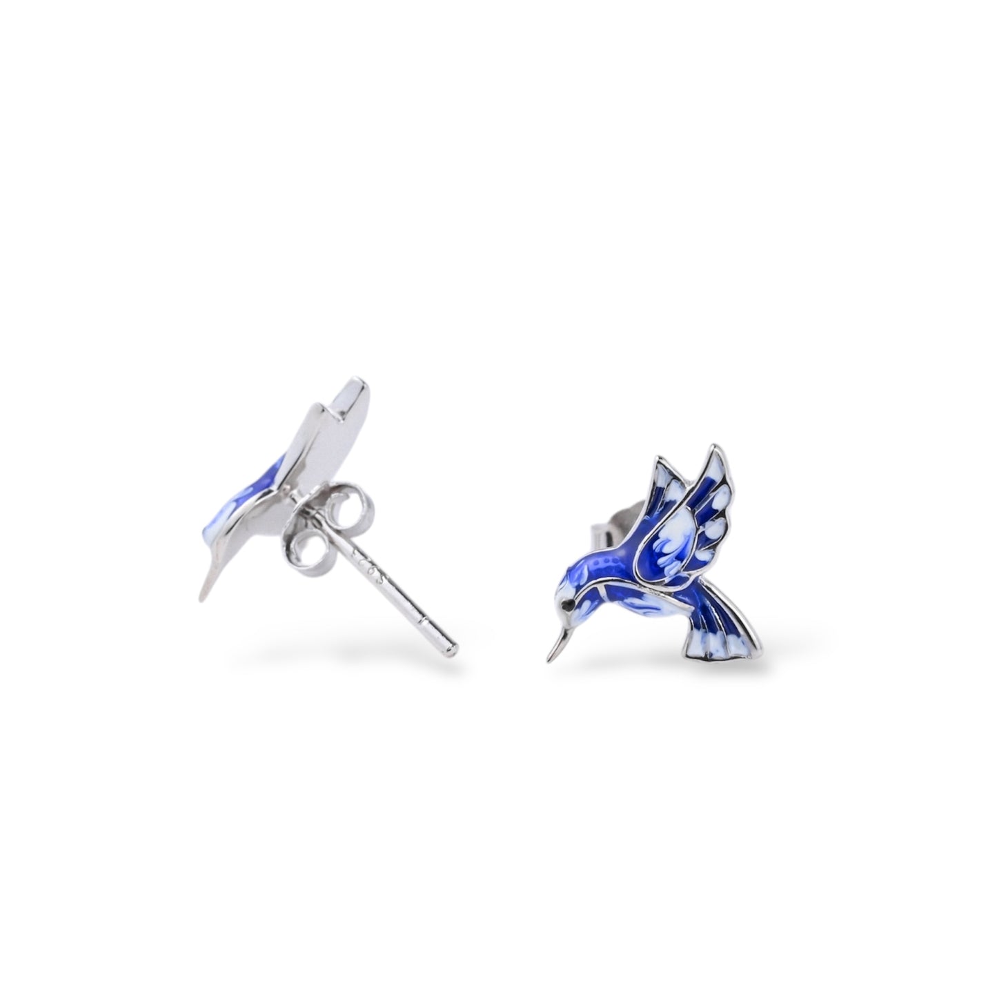 Dainty Hummingbird Jewelry Set