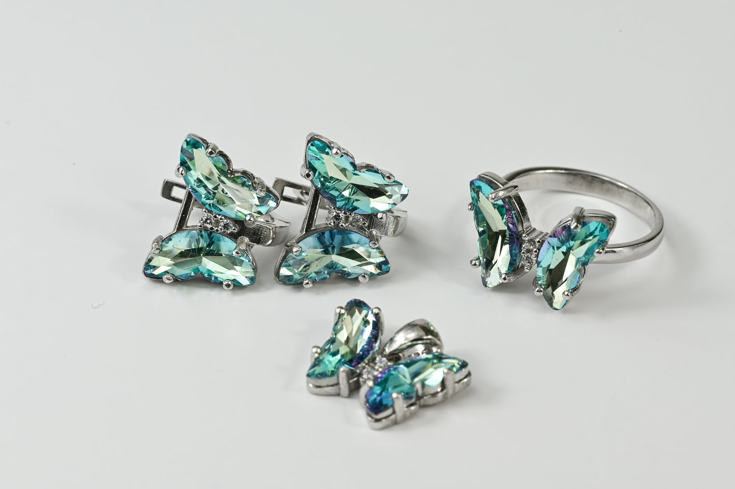 Jewelry Set Butterflies