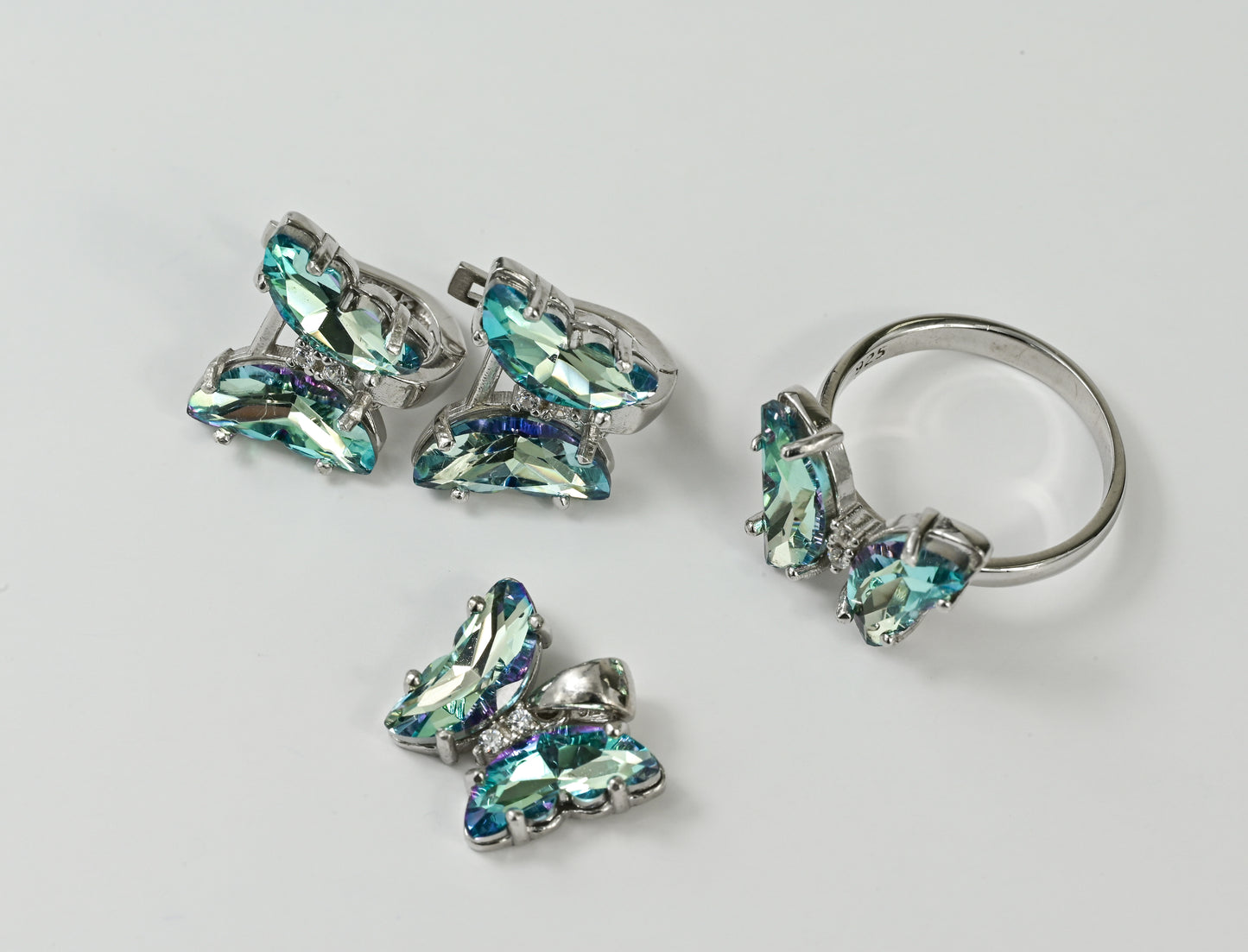 Jewelry Set Butterflies