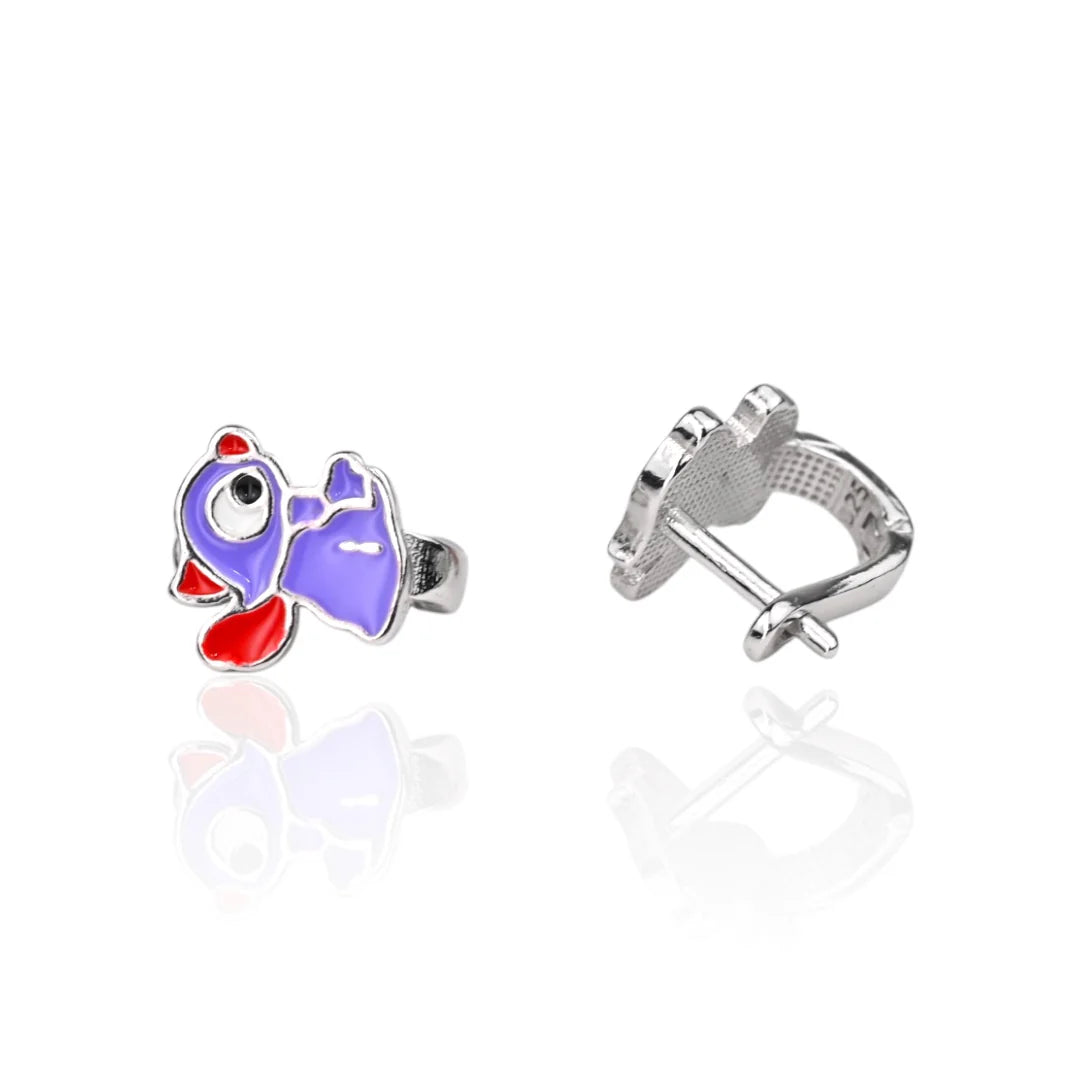 Kids Silver Earrings