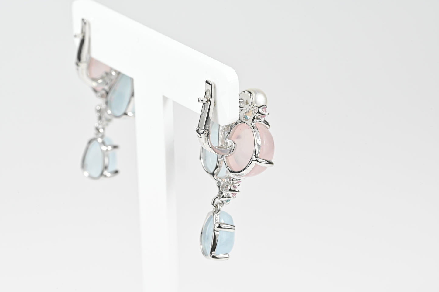 Pink and Blue Bubble Jewelry Set