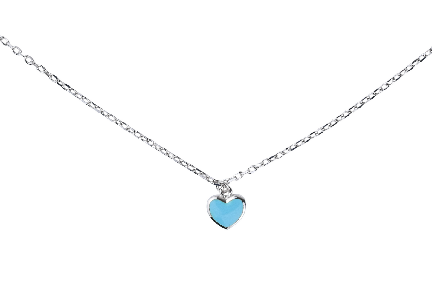 Anklet with pink/green heart or flower