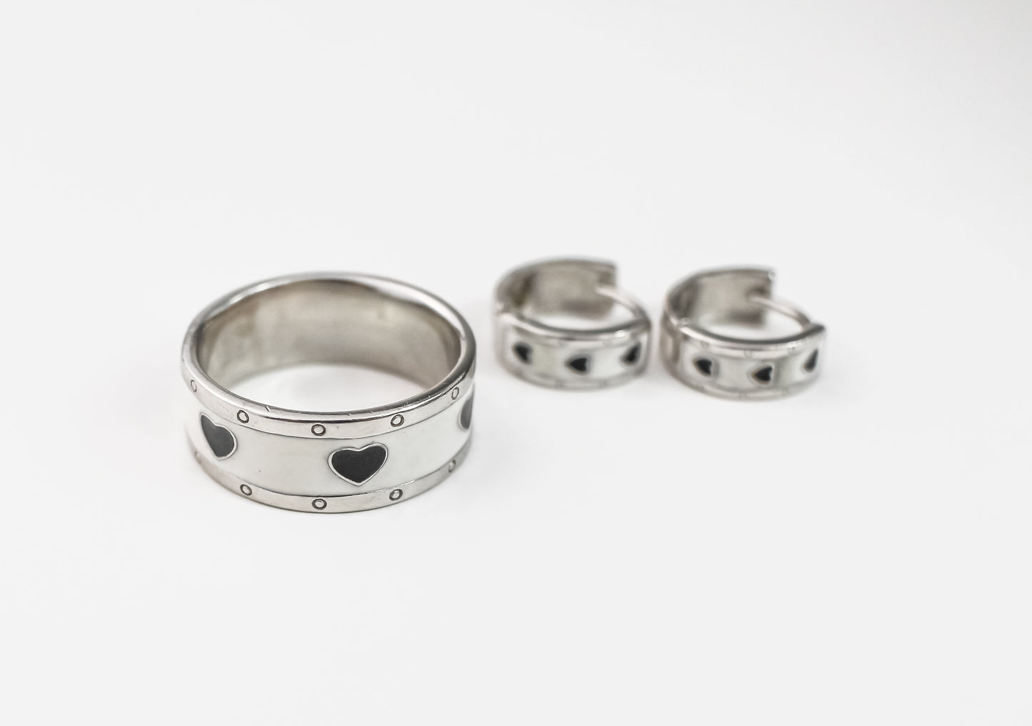 Set of Jewelry Hearts