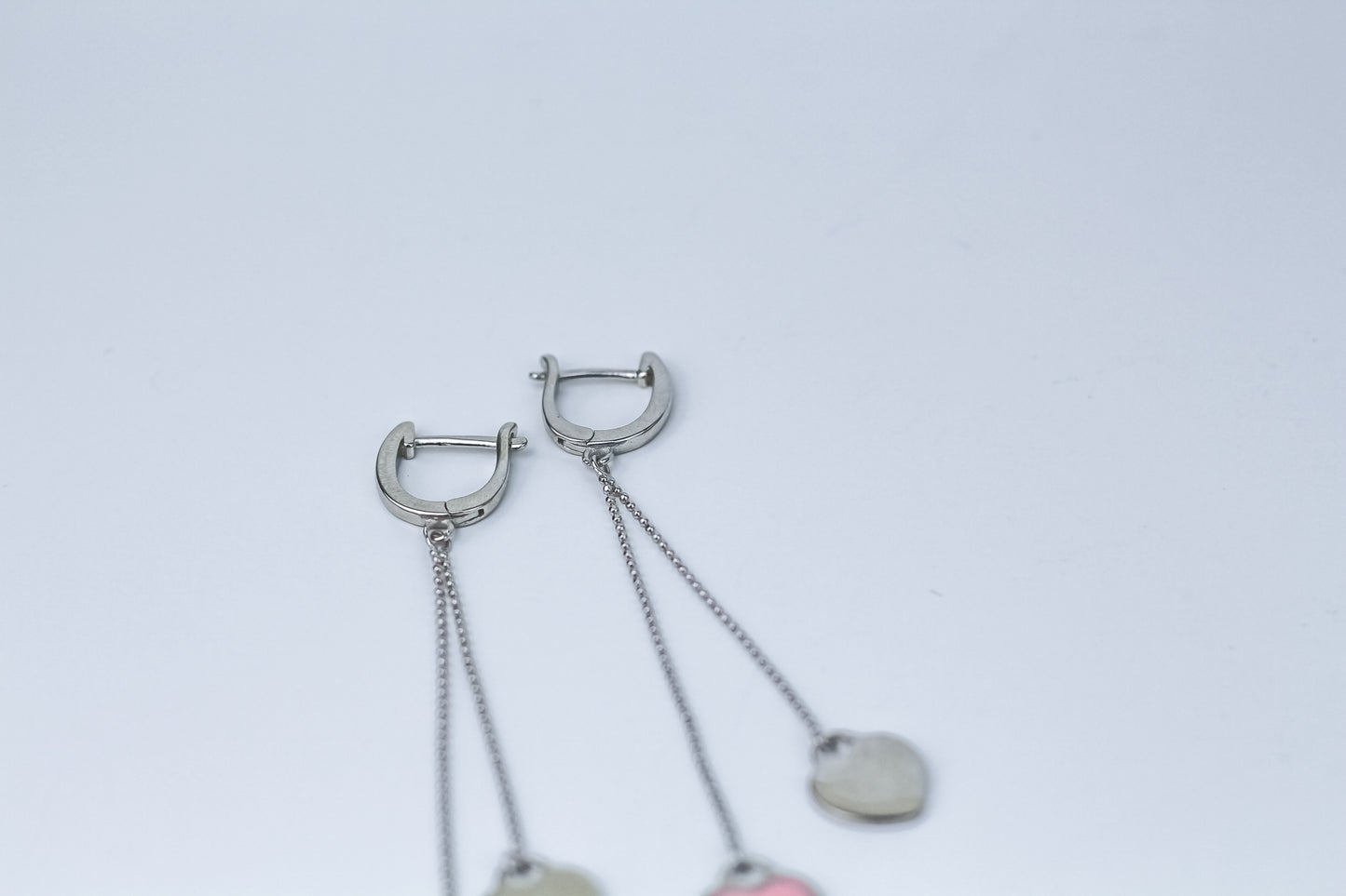 Set Hearts pink/green