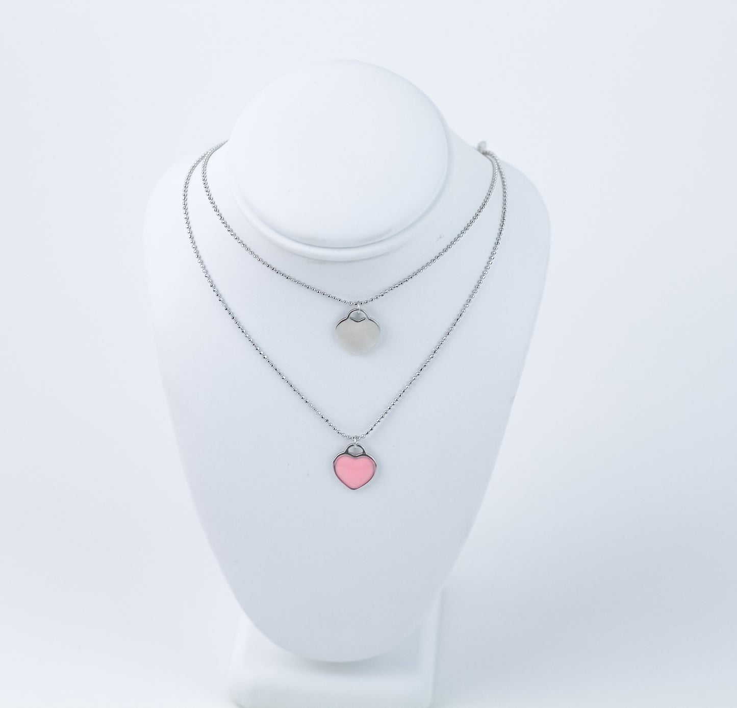 Set Hearts pink/green