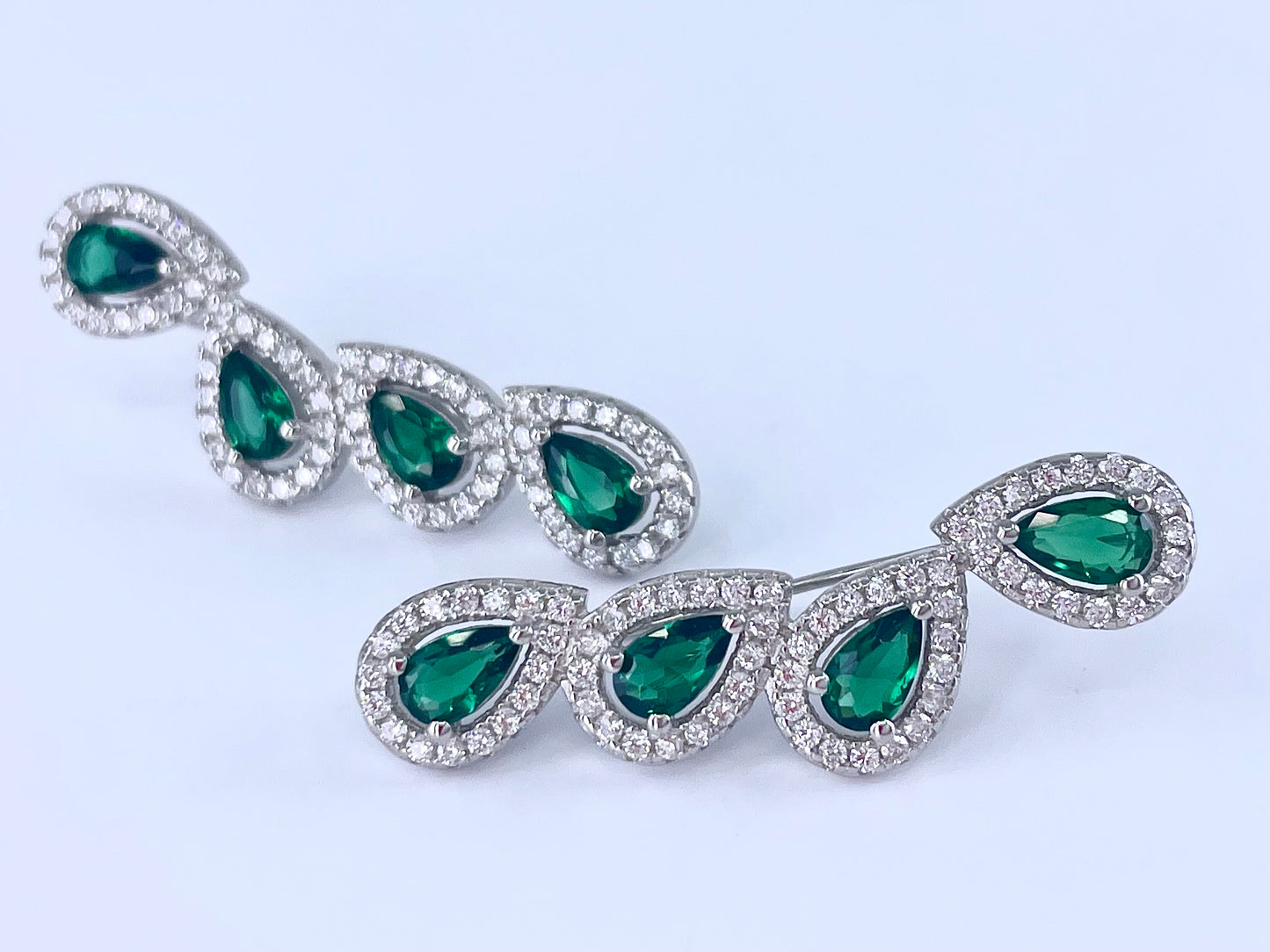 Pear-Shaped Vine Jewelry Set