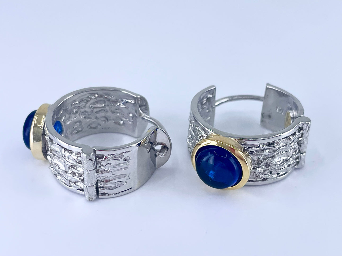 Orb on Rough Silver Jewelry Set