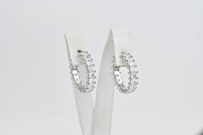 Silver Set (Hoops Earrings & Ring)