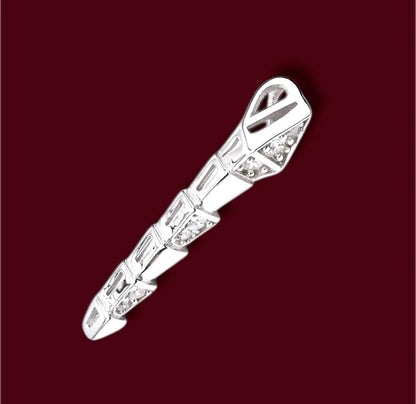 Silver Onyx Snake Set