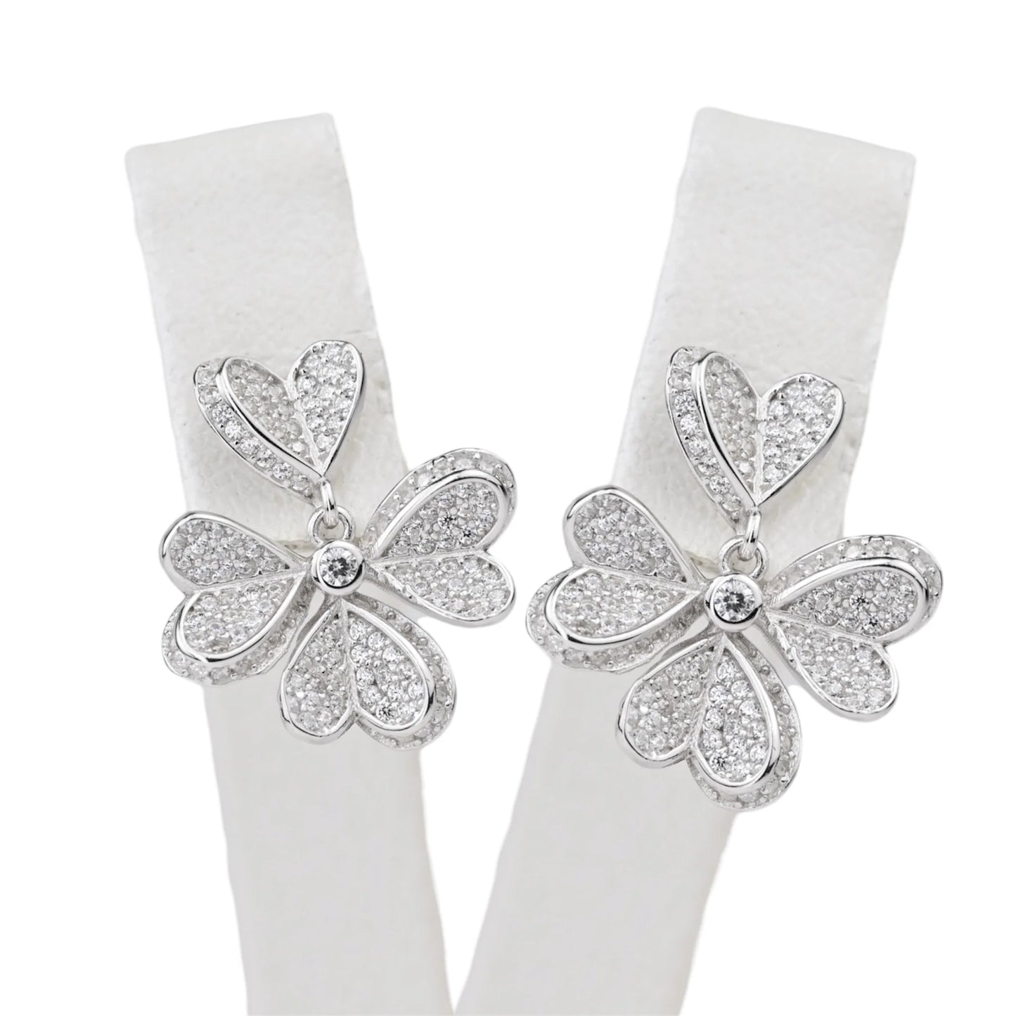Silver Set Flowers