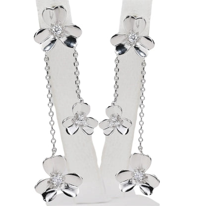 Silver Set Flowers