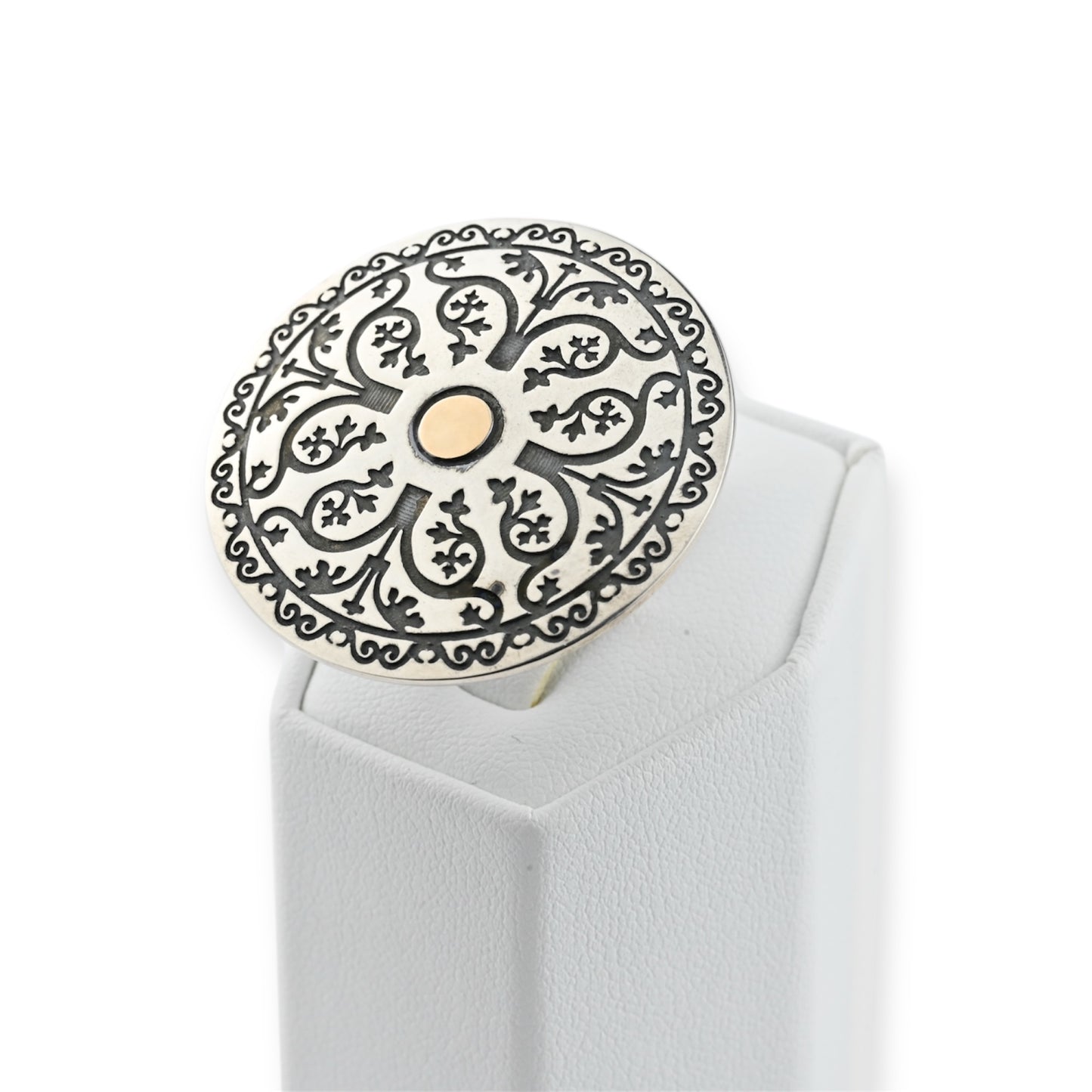 Silver Ring Gold Plated