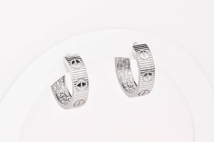 Silver Earrings Hoops