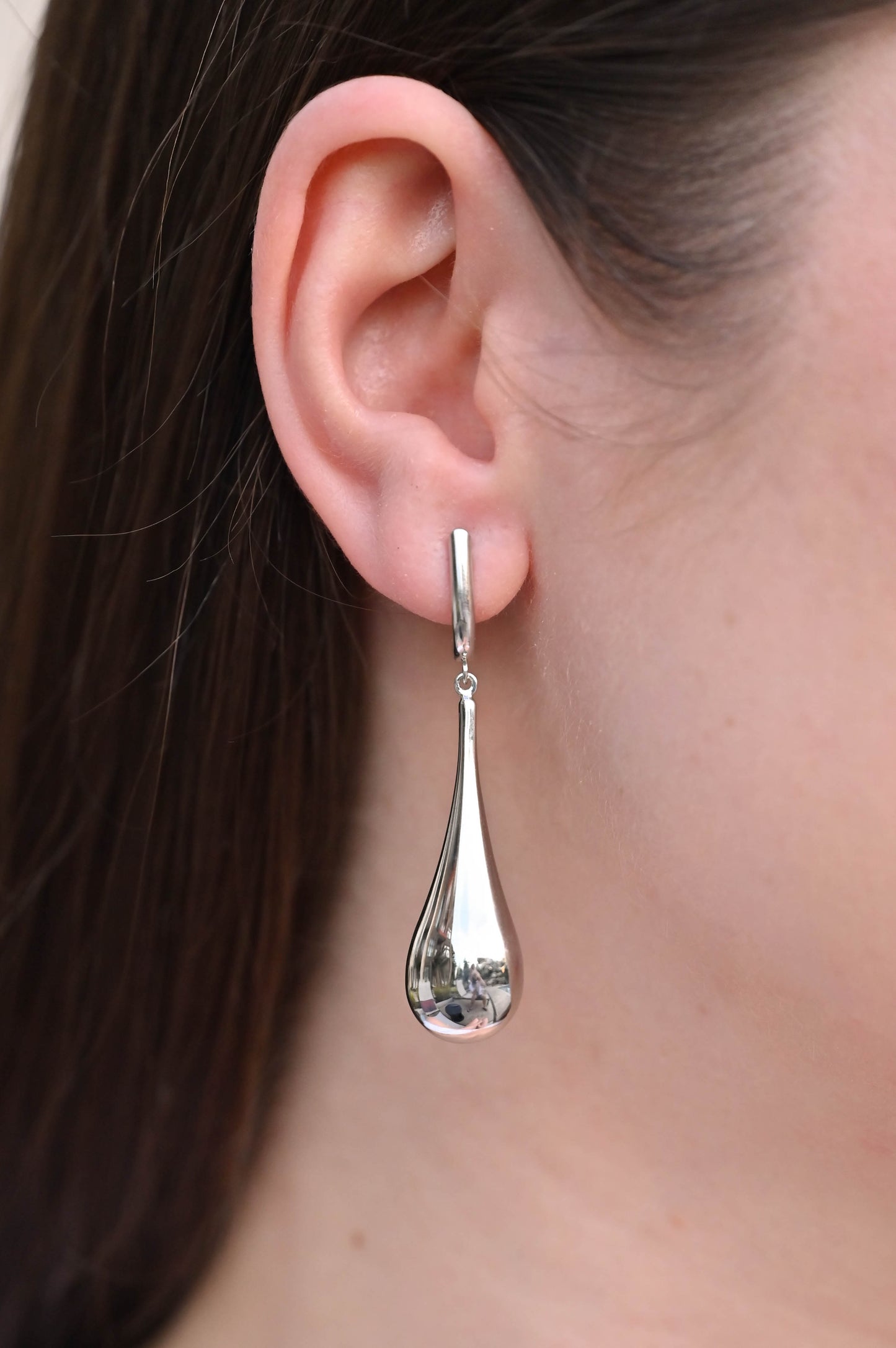 Silver Earrings Drop