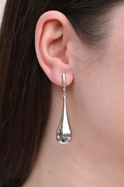 Silver Earrings Drop