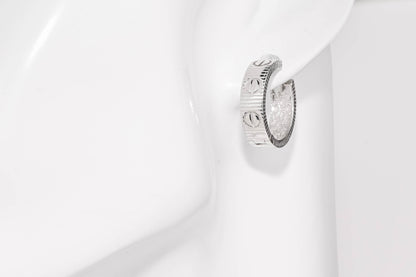 Silver Earrings Hoops