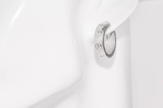 Silver Earrings Hoops