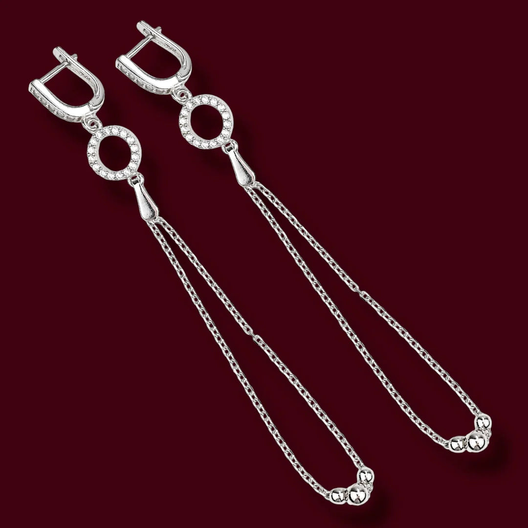 Silver Dangle Earrings