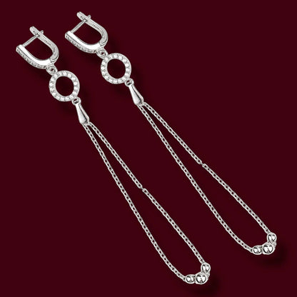 Silver Dangle Earrings