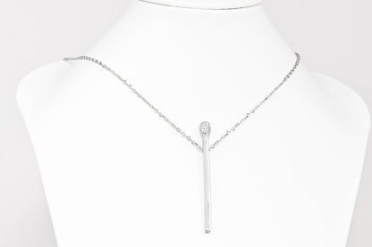 Silver Set Match with Zirconia Stones