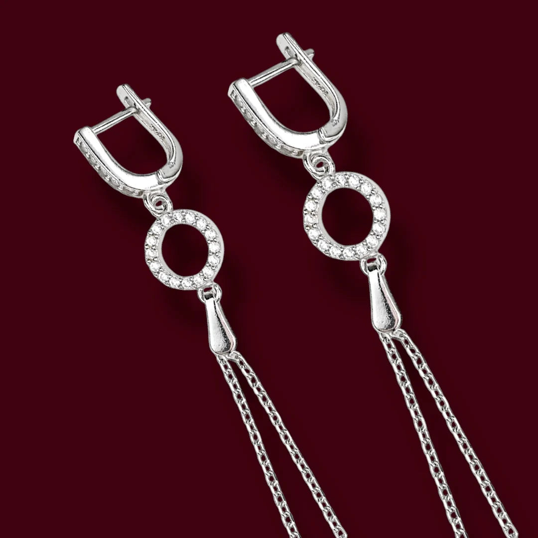 Silver Dangle Earrings