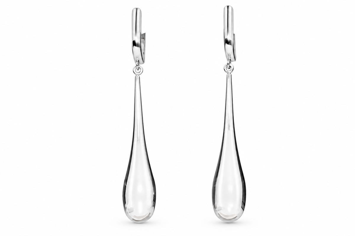 Silver Dangle Earrings Drop