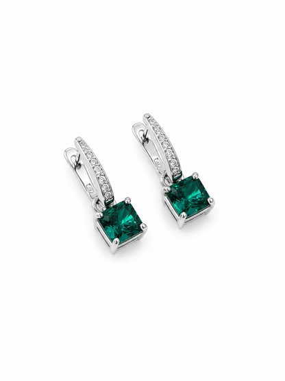 Set Green Zirconia stones Green Quartz
