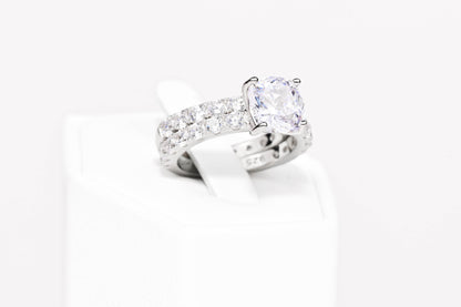Silver Double Ring
