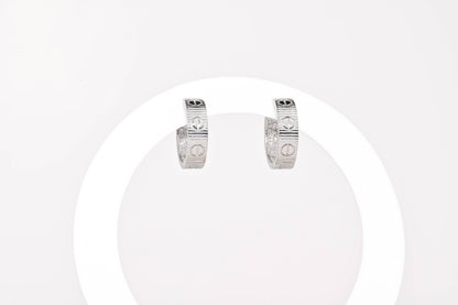 Silver Earrings Hoops
