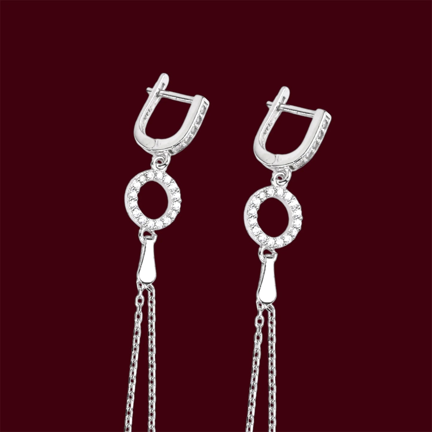 Silver Dangle Earrings
