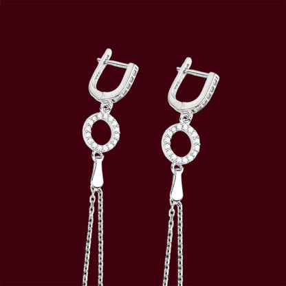 Silver Dangle Earrings
