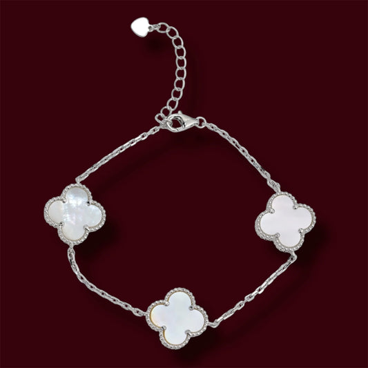 Bracelet Silver 925 Clover