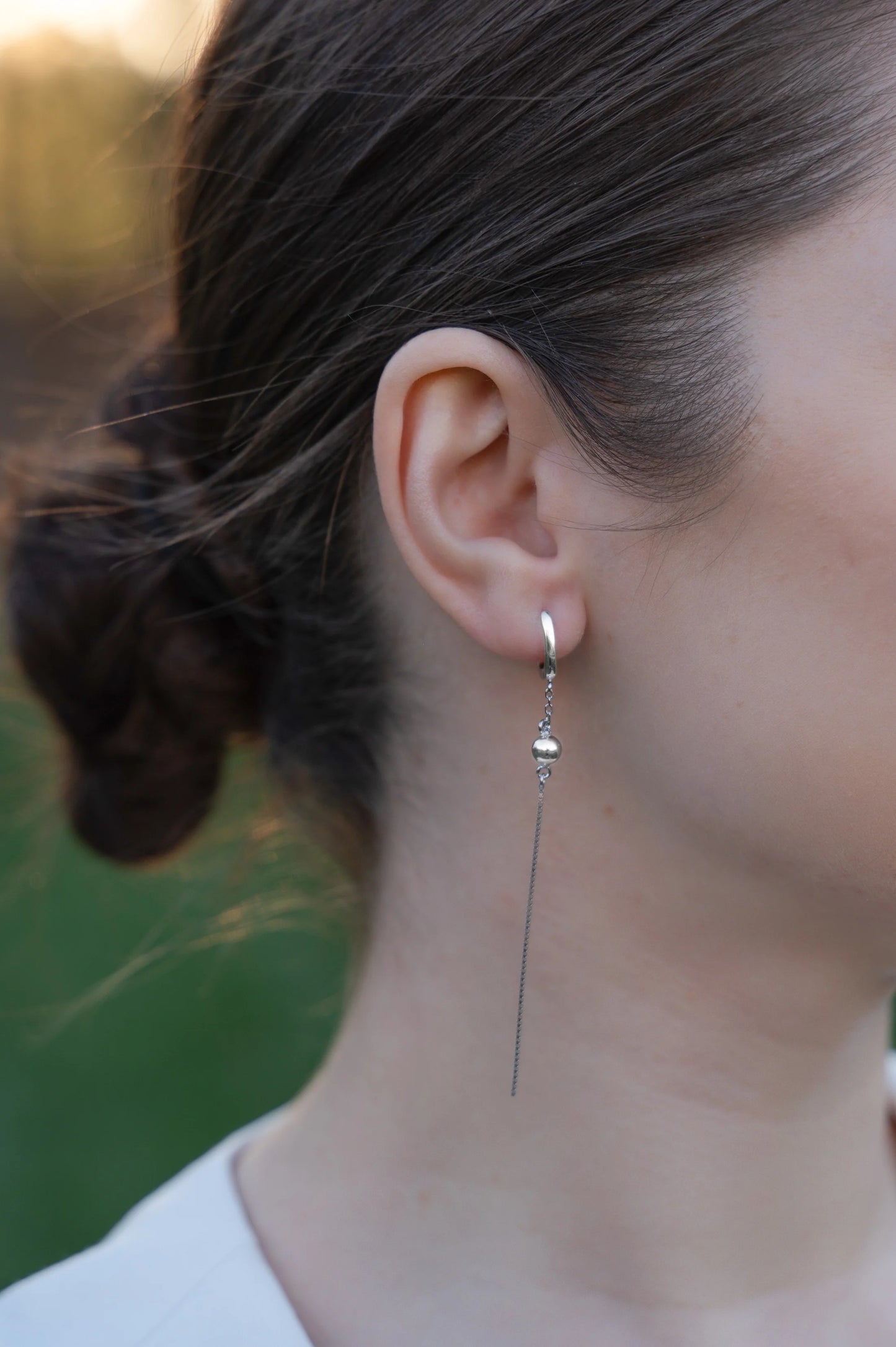 Silver Dangle Earrings