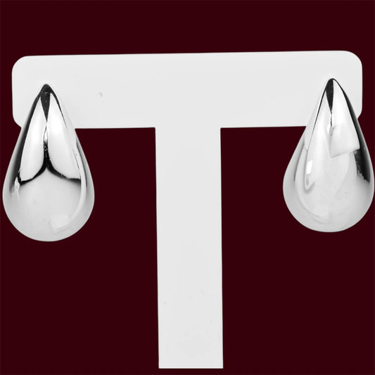 Silver 925 Drop Stud Earrings