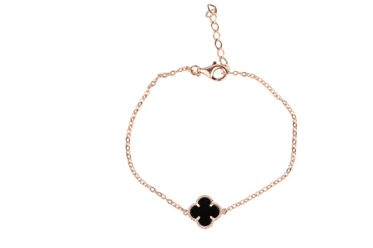 Silver Bracelet Onyx