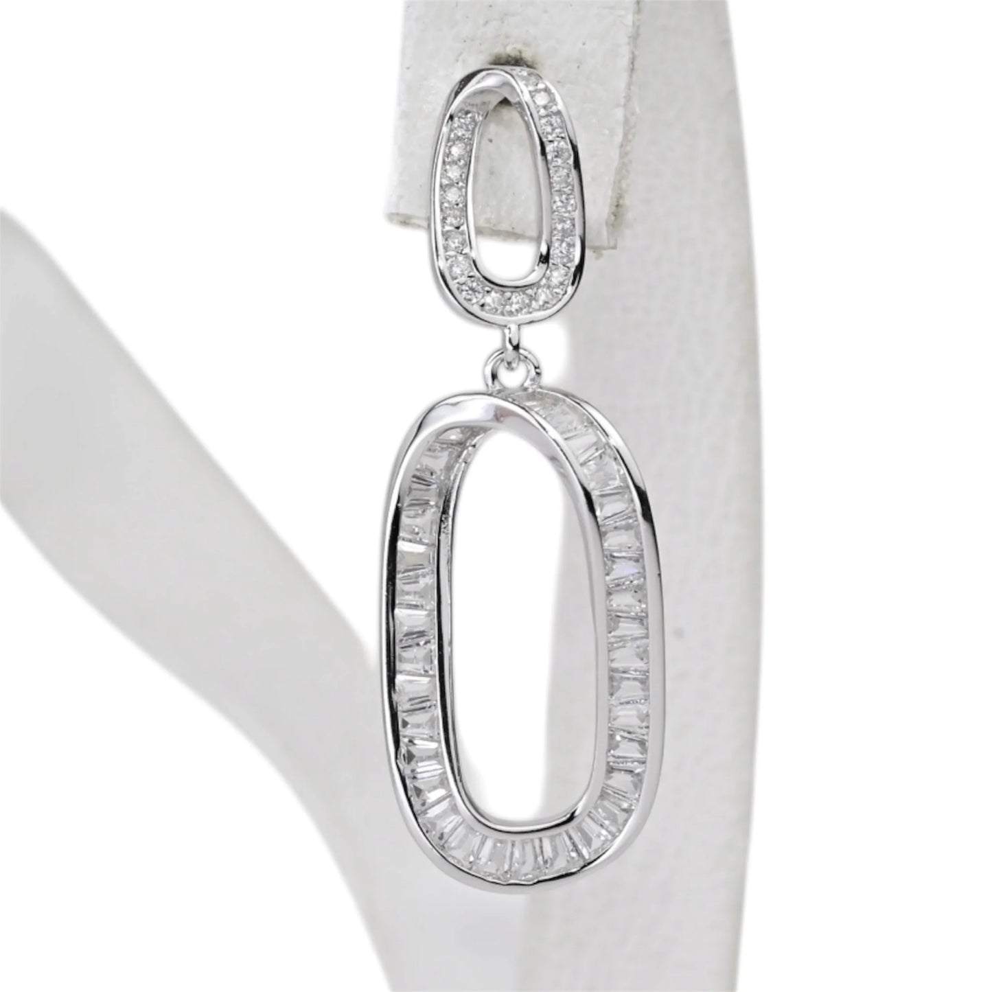 Silver Earrings Bright