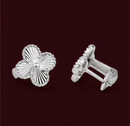 Clover Silver Earrings