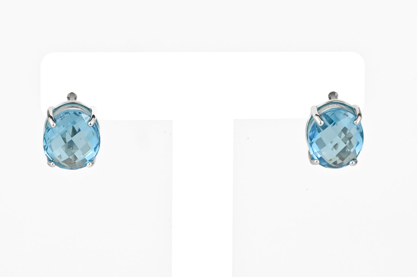 Blue Topaz Earrings