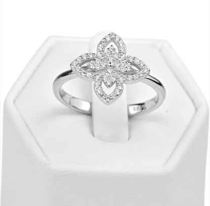 Silver Set Flowers