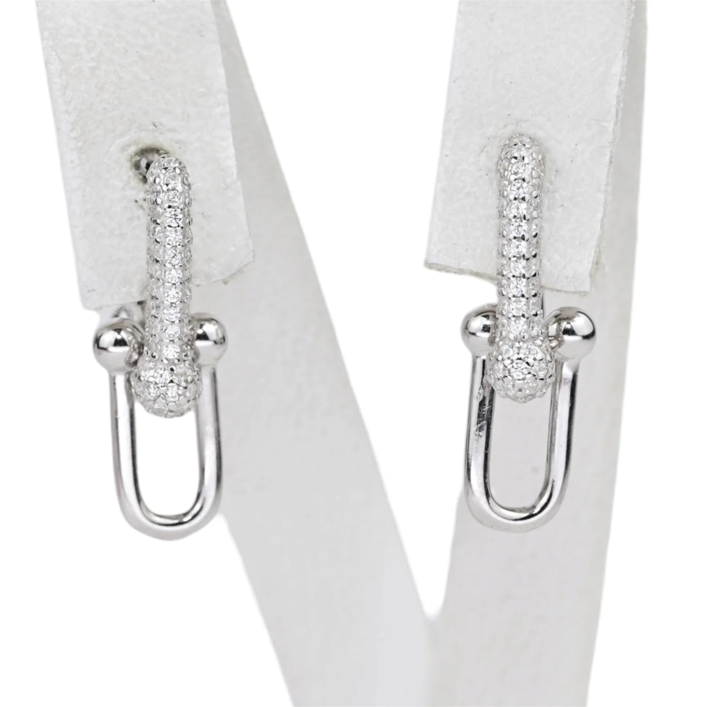 Silver Earrings Chain
