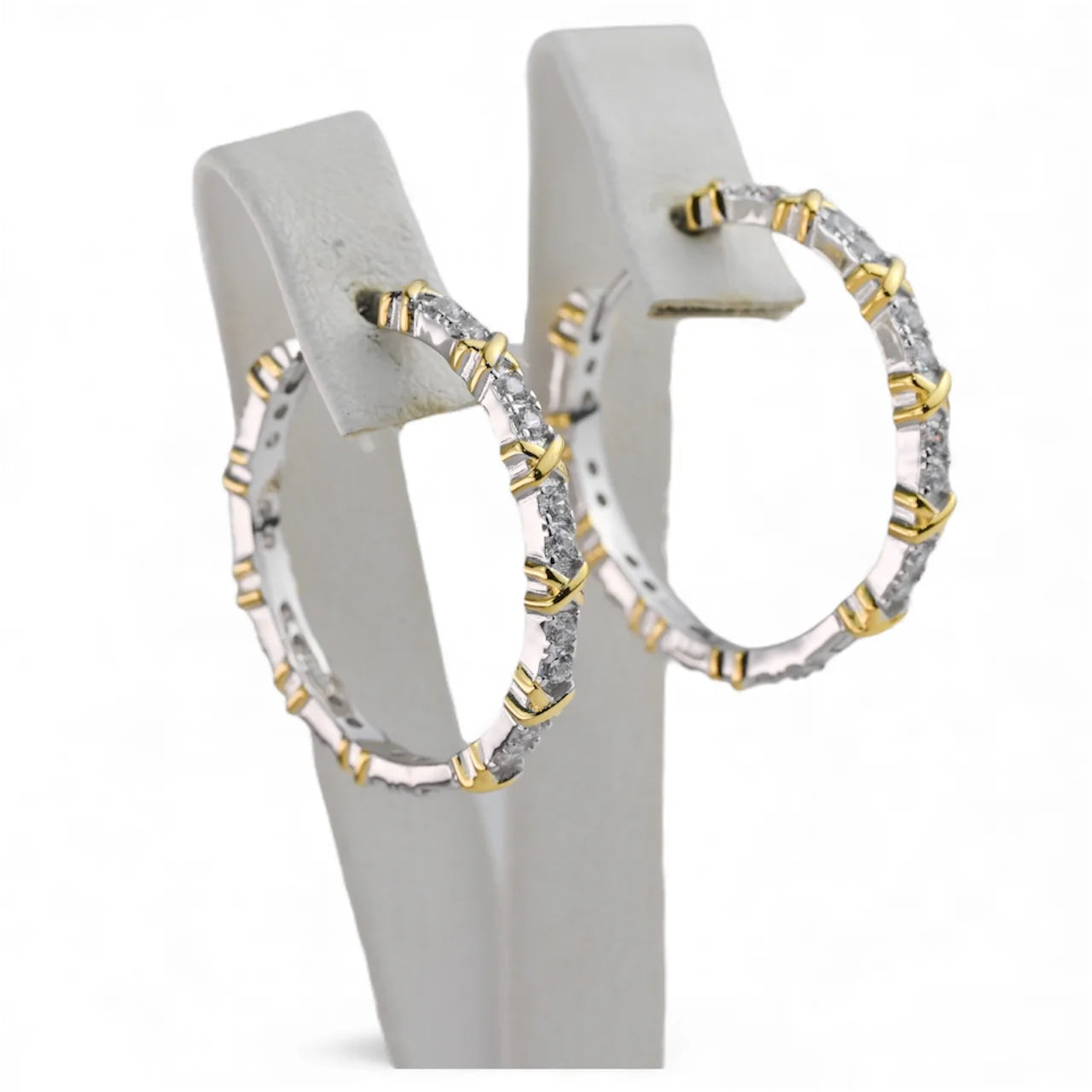 Silver Hoops Earrings