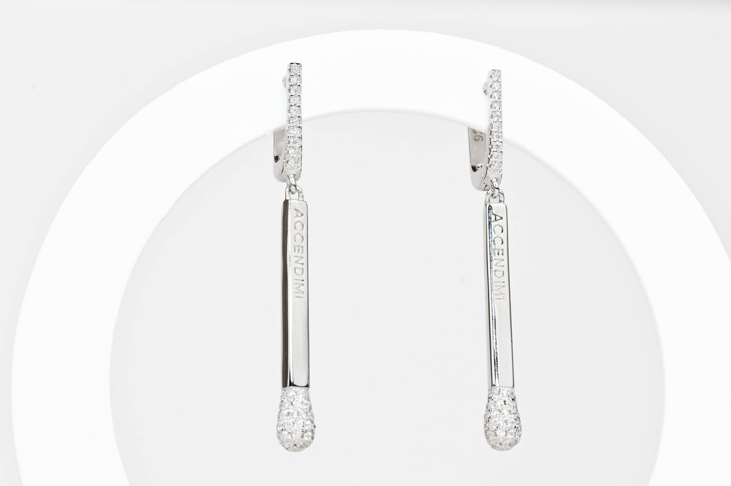 Silver Set Match with Zirconia Stones