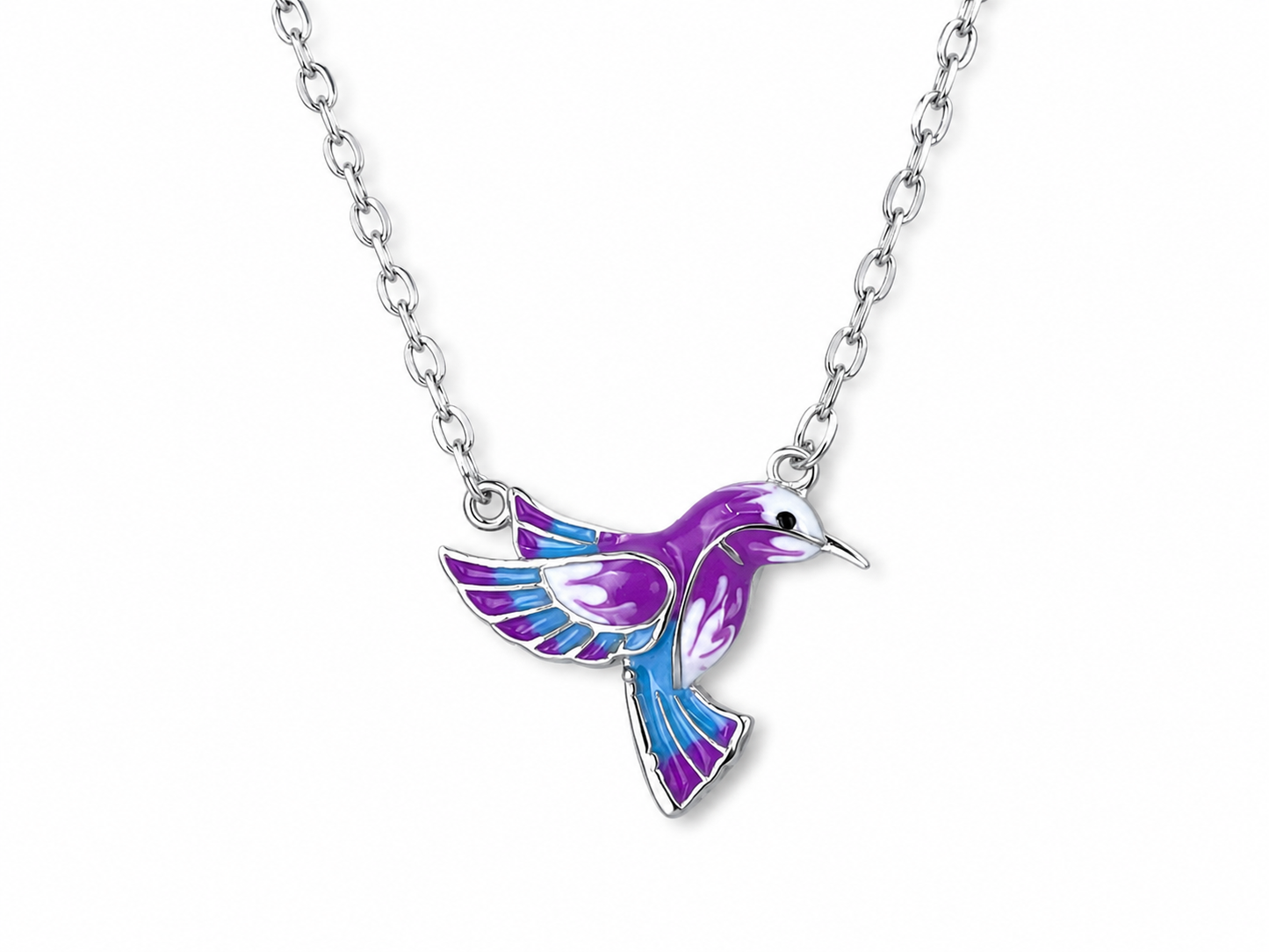 Dainty Hummingbird Jewelry Set