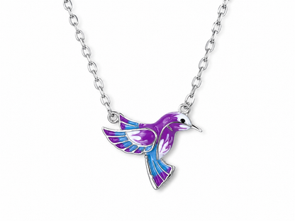 Dainty Hummingbird Jewelry Set