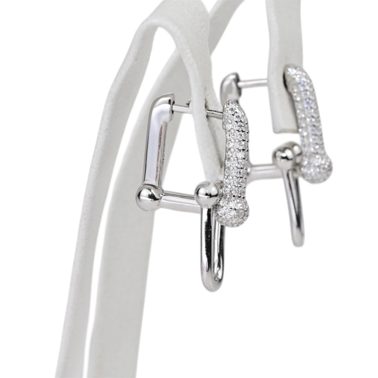 Silver Earrings Chain