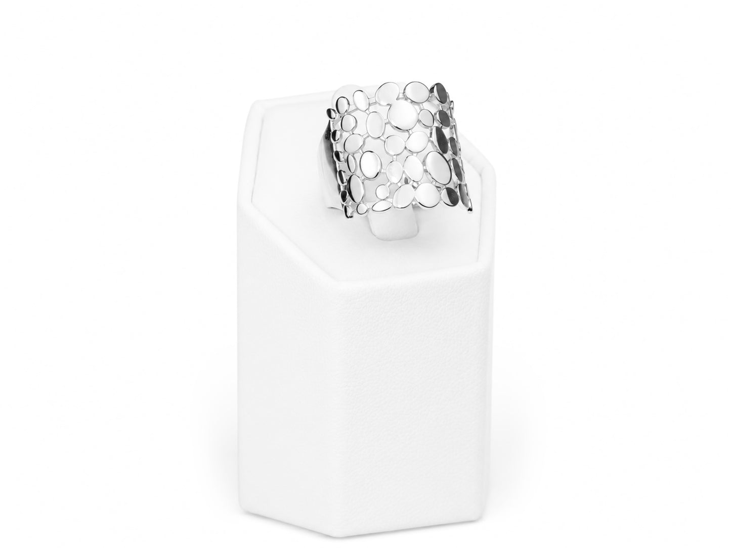 Silver Set Earrings & Ring